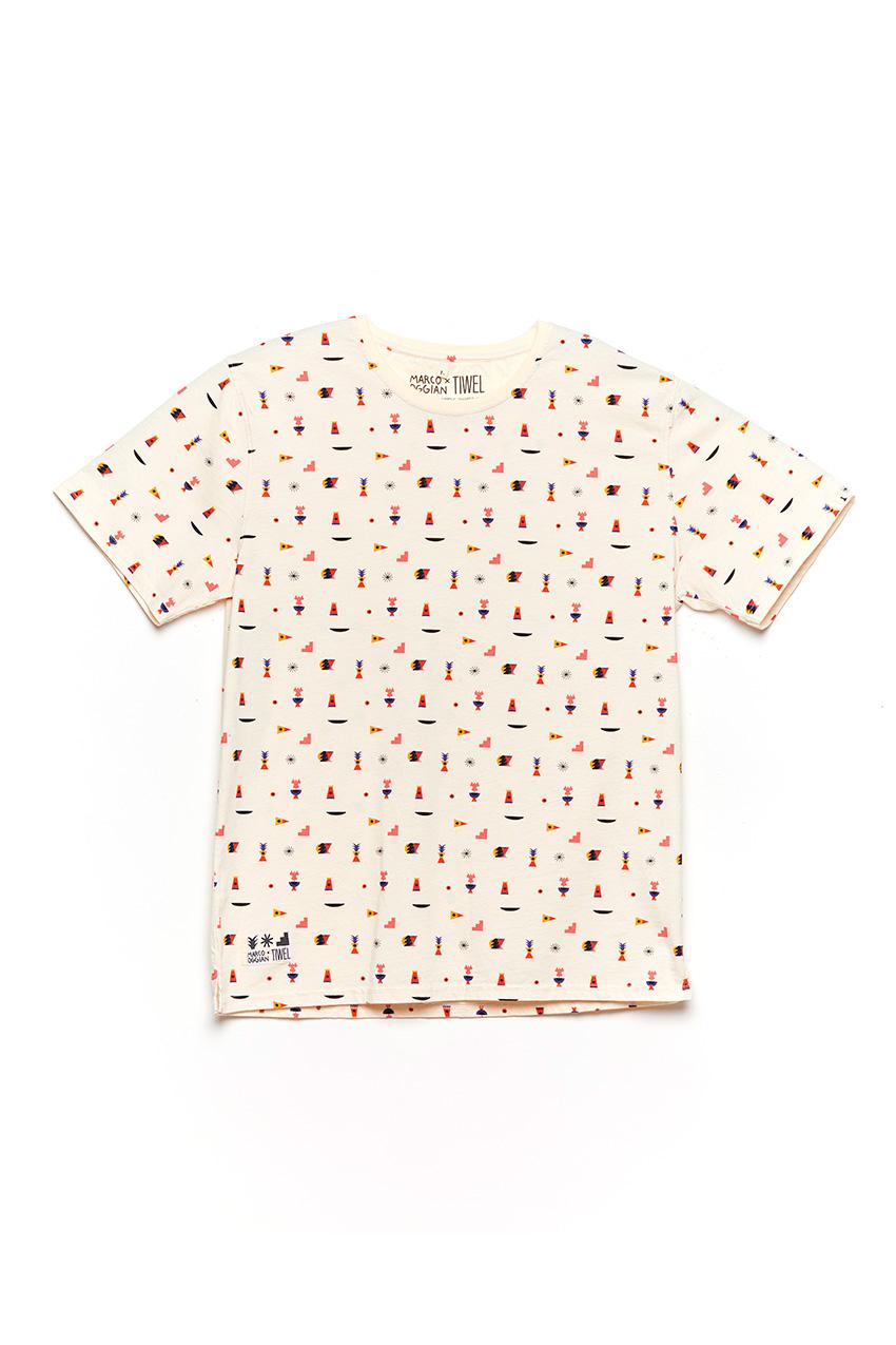 Tiwel Camiseta Oggi Flags By Oggian