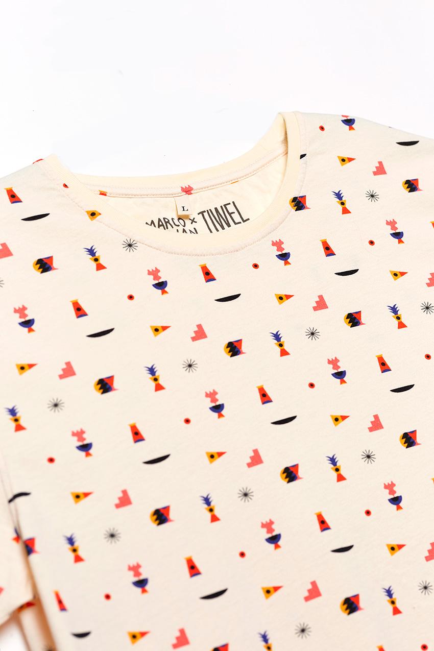 Tiwel Camiseta Oggi Flags By Oggian