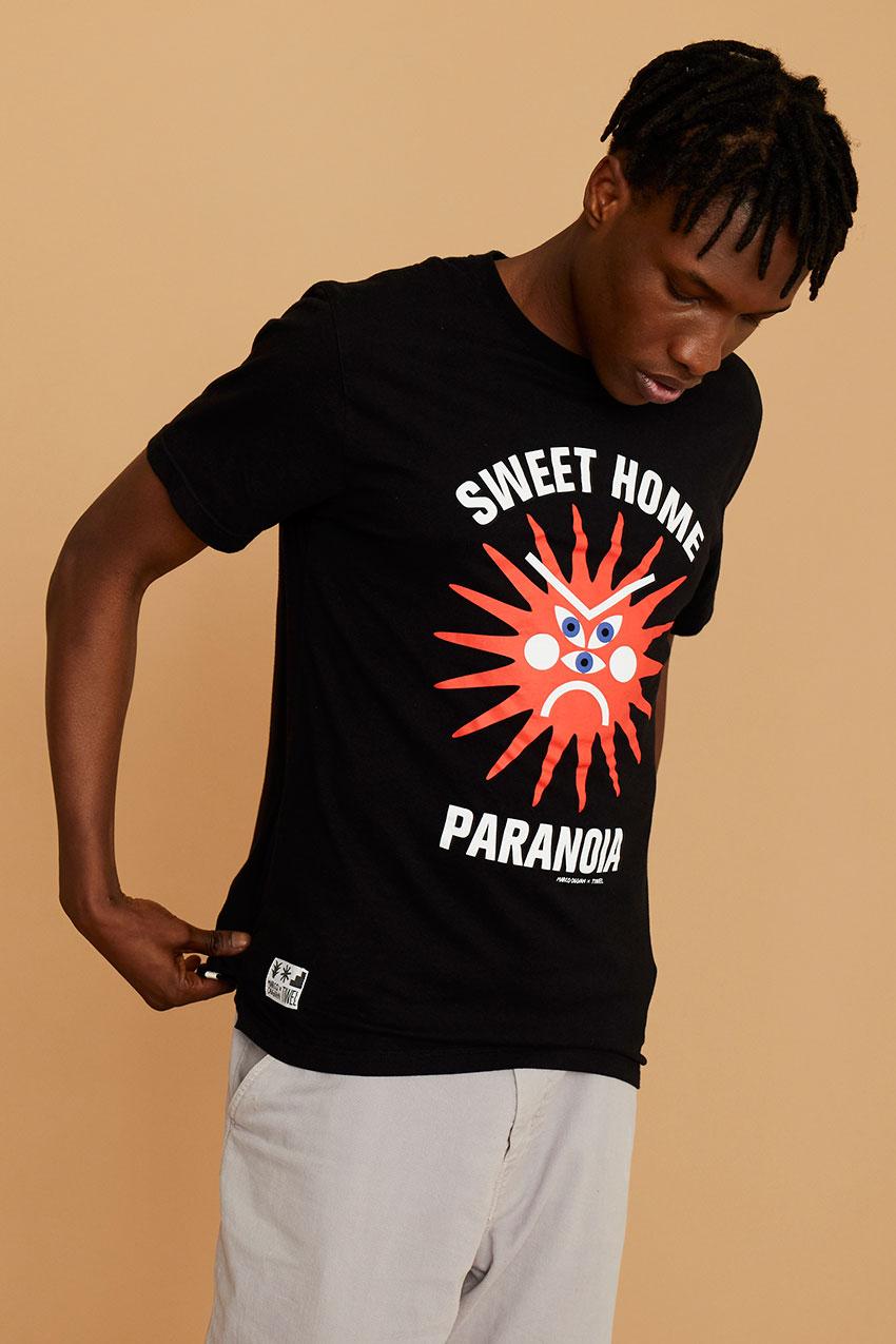 Tiwel Camiseta Paranoia By Oggian