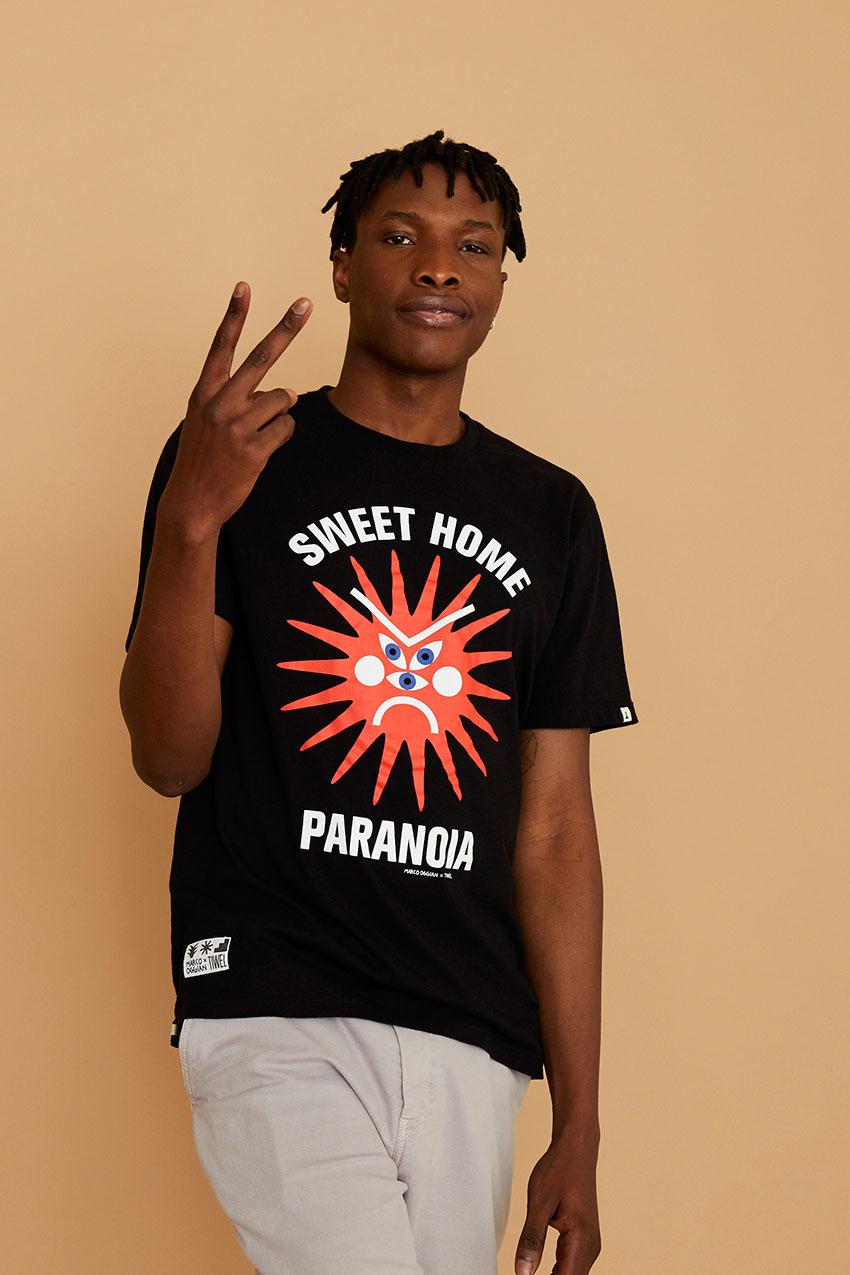 Tiwel Camiseta Paranoia By Oggian