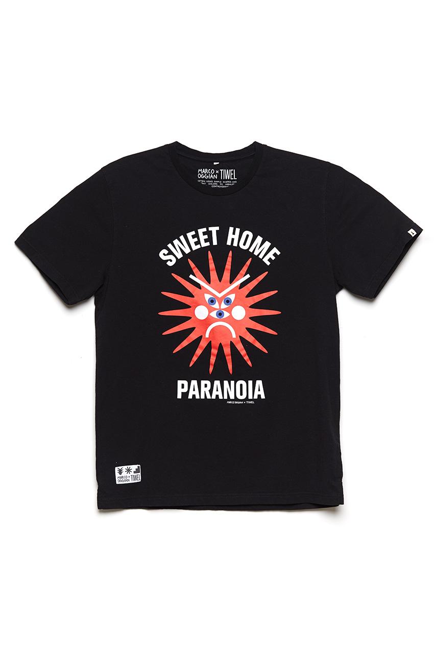 tiwel Camiseta Paranoia by Oggian