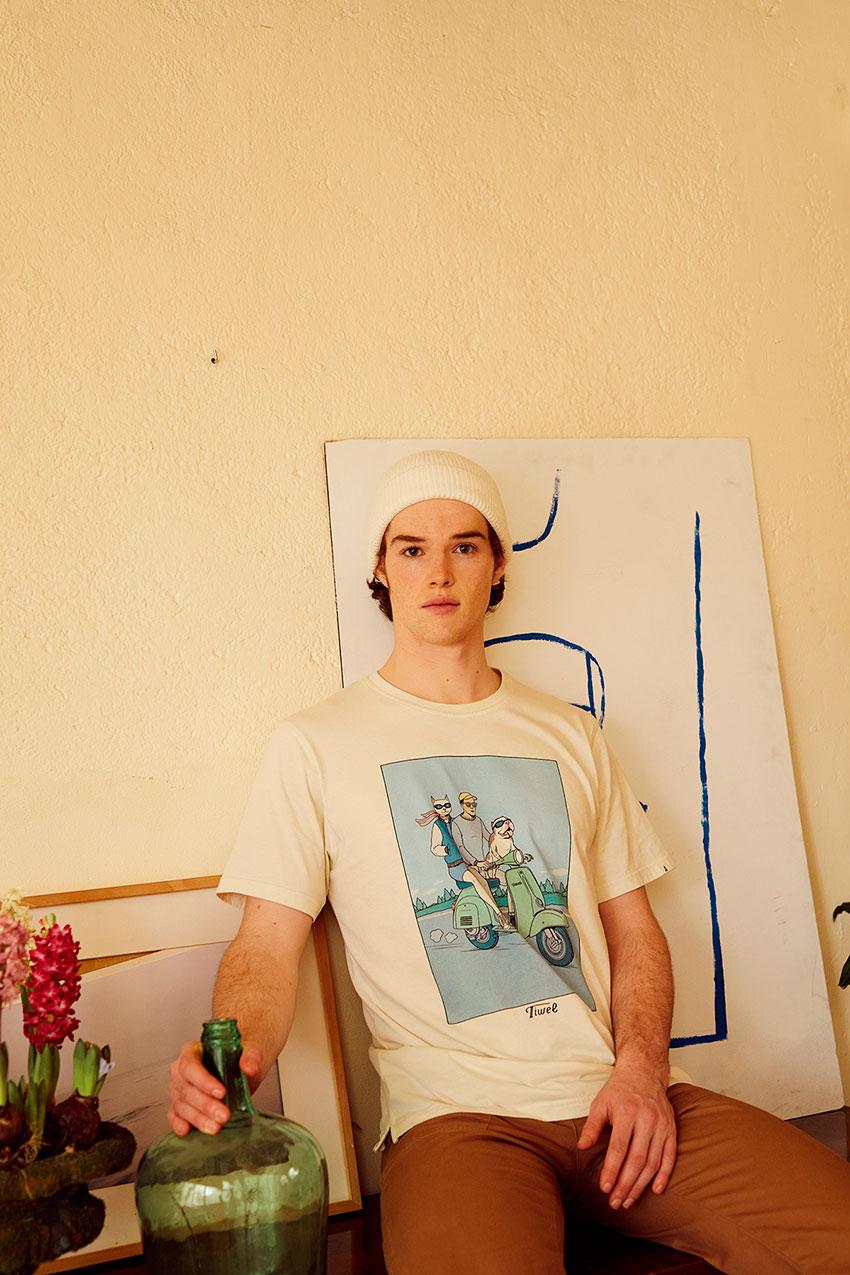 tiwel Camiseta S-Cute by David Sánchez