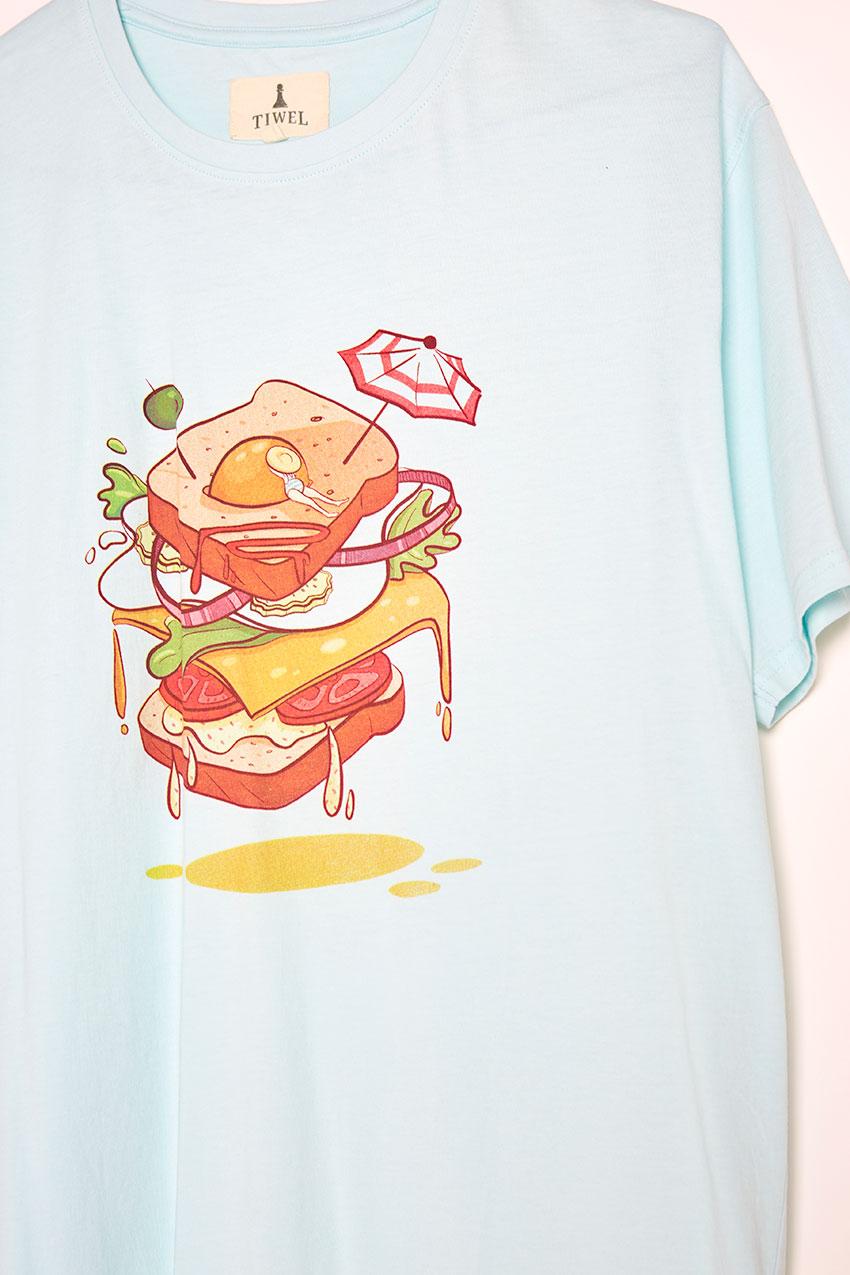Tiwel Camiseta Sandwich X Cultura Inquieta