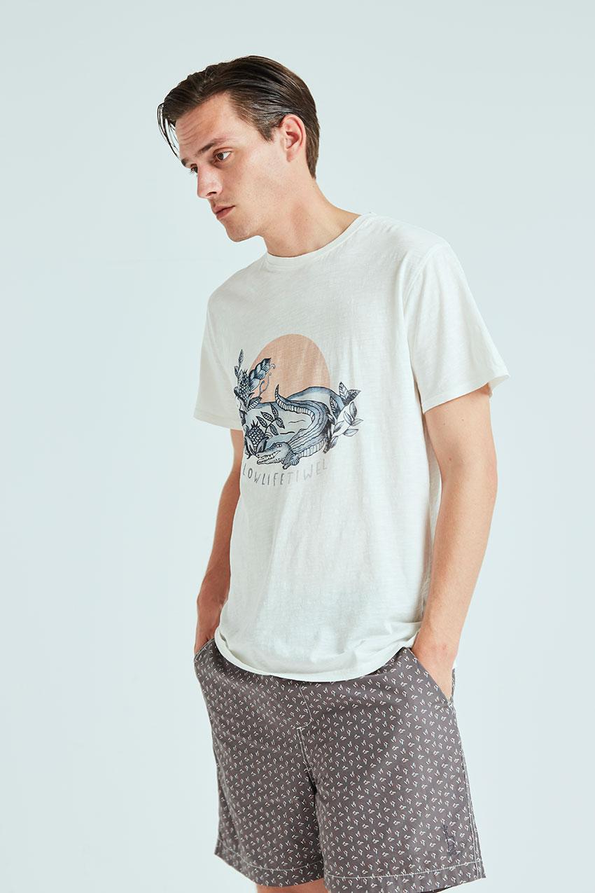 Tiwel Camiseta Slow Life