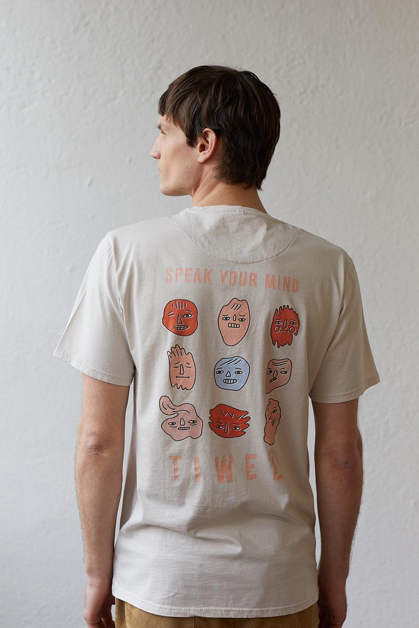 Tiwel Camiseta Speak Mind