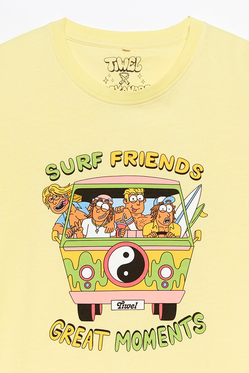 Tiwel Camiseta Surf Van By Alexandre Nart