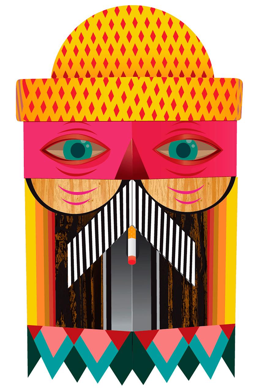 Tiwel Camiseta Yanmask By Alex Yanes