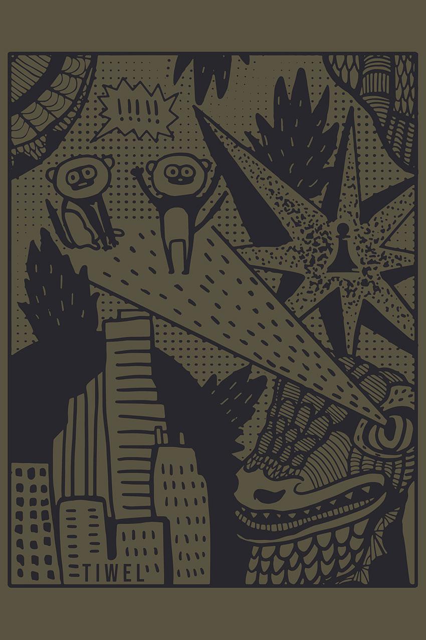 Tiwel Camiseta Zilla