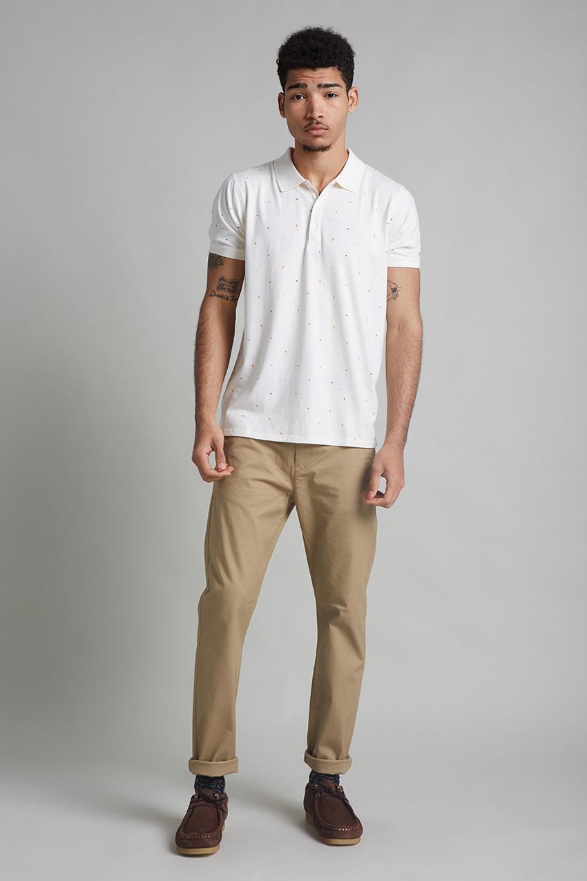 tiwel Polo Microleaves by María Diamantes