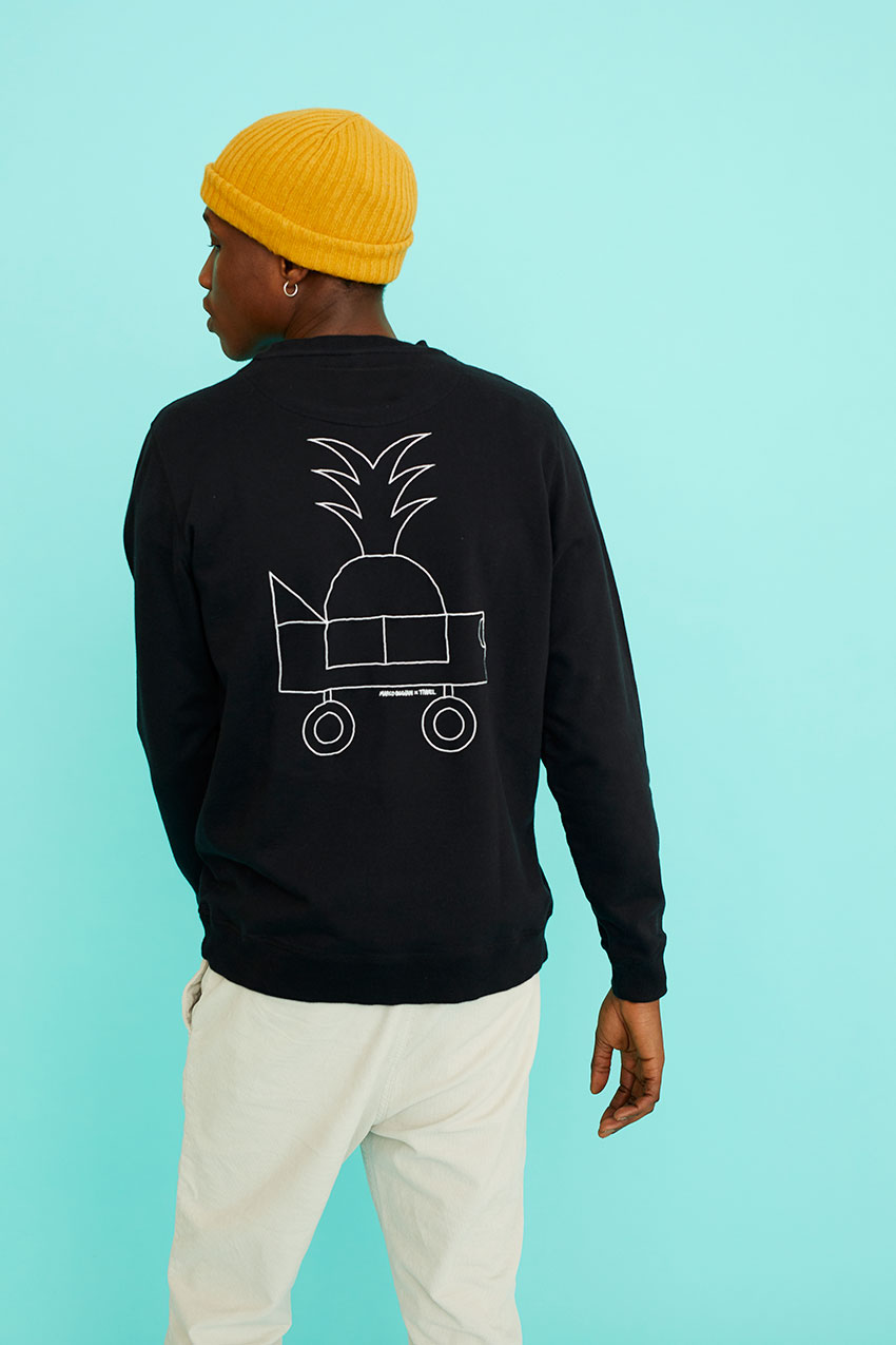 Tiwel Sudadera Black Car By Oggian