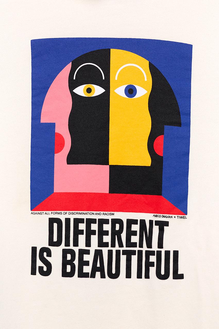 Tiwel Sudadera Different By Oggian