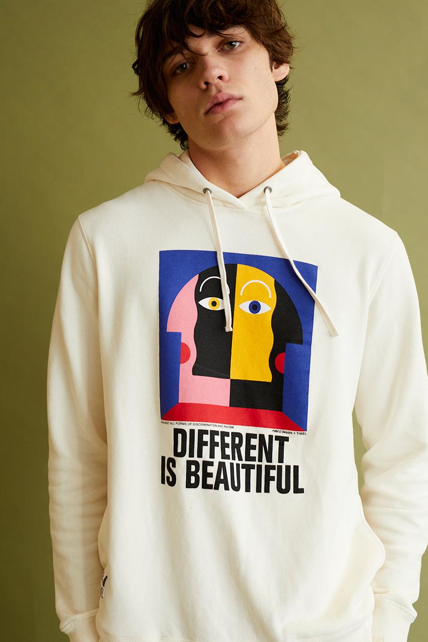 tiwel Sudadera Different by Oggian