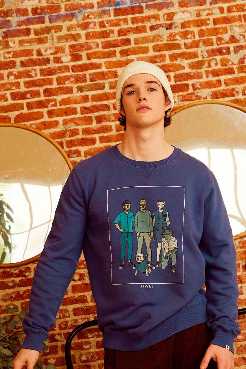 tiwel Sudadera Fab-5 by David Sánchez