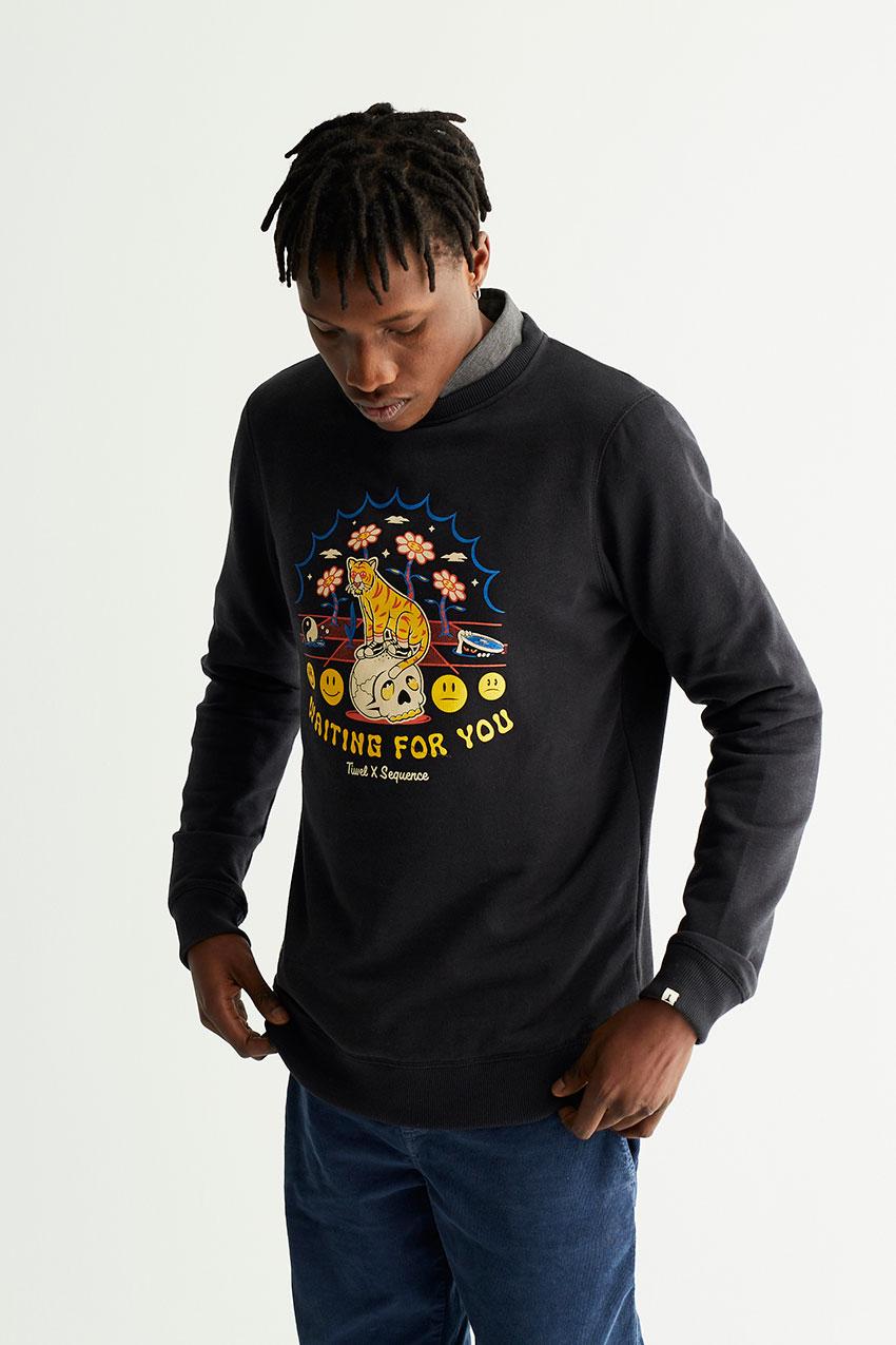 Tiwel Sudadera Waiting By Sequence