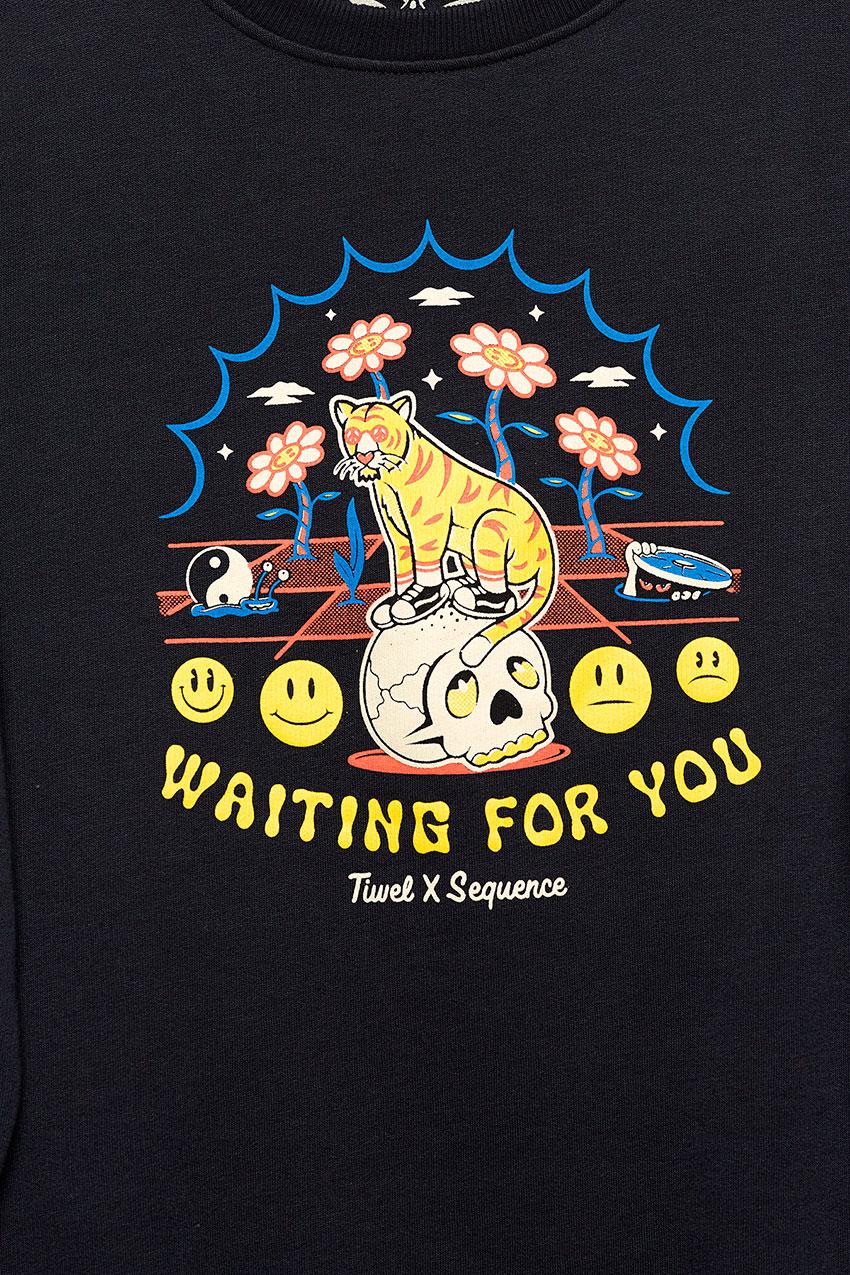 Tiwel Sudadera Waiting By Sequence