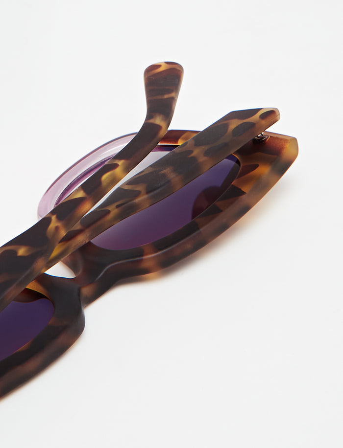 Tiwi KERR Rubber Bicolor Green Tortoise/Shiny Lavender