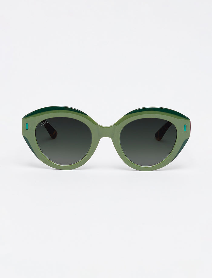 tiwi ANNE Shiny Light Green/Deep Green
