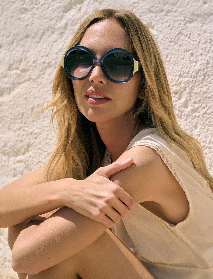 Tiwi GAMBETTA Shiny Ocean Blue/Rubber Beige