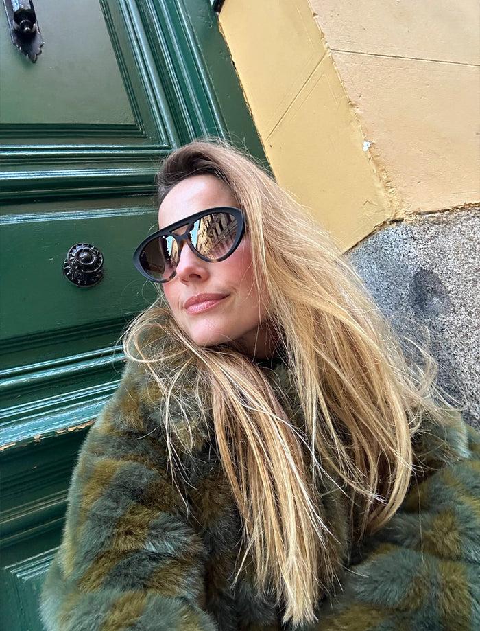 tiwi KABUKKI Rubber Green Tortoise / Black