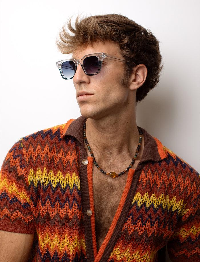 Tiwi LIO Shiny Transparent /Gradient Stripe Blue