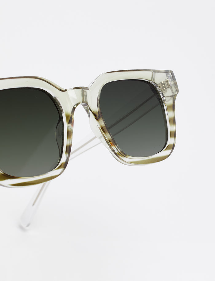 Tiwi LIO Shiny Transparent /Gradient Stripe Green