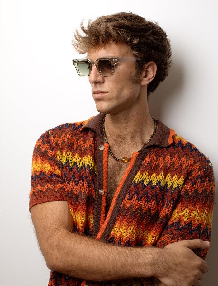 Tiwi LIO Shiny Transparent /Gradient Stripe Green