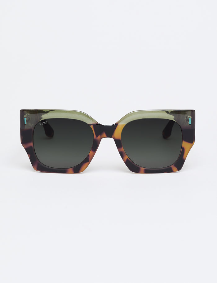 Tiwi MATT Bicolor Green Tortoise/ Shiny Green
