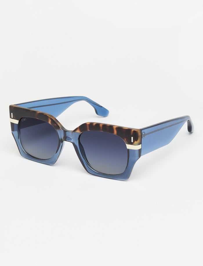 Tiwi MATT Tricolor Vintage Tortoise/Blue/Beige