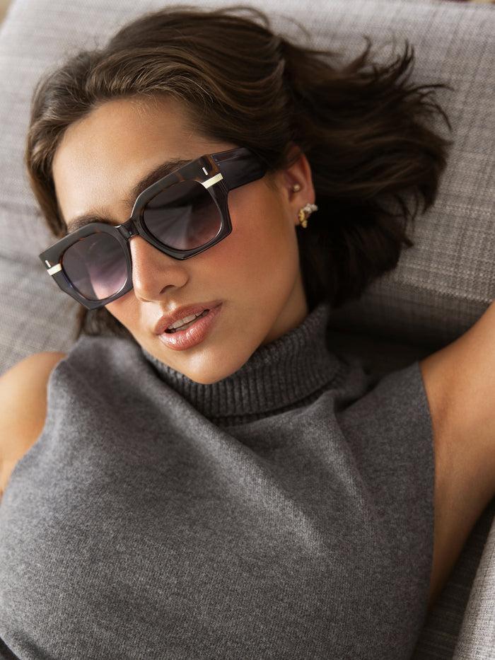 tiwi MATT Tricolor Vintage Tortoise/Blue/Beige