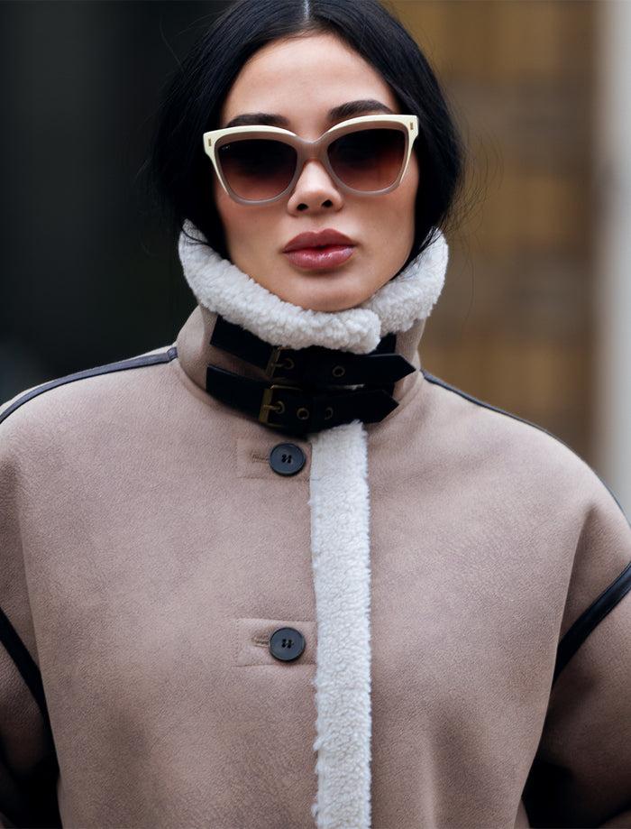 tiwi MAUI Shiny Coconut/Beige Topline