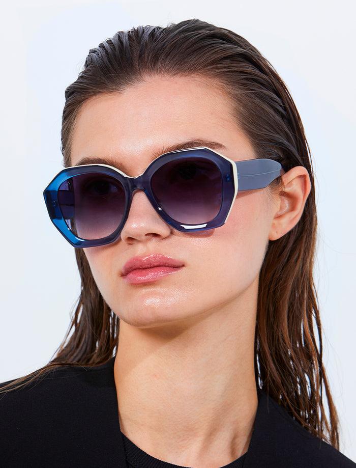 Tiwi VEGA Ocean Blue/Beige Topline