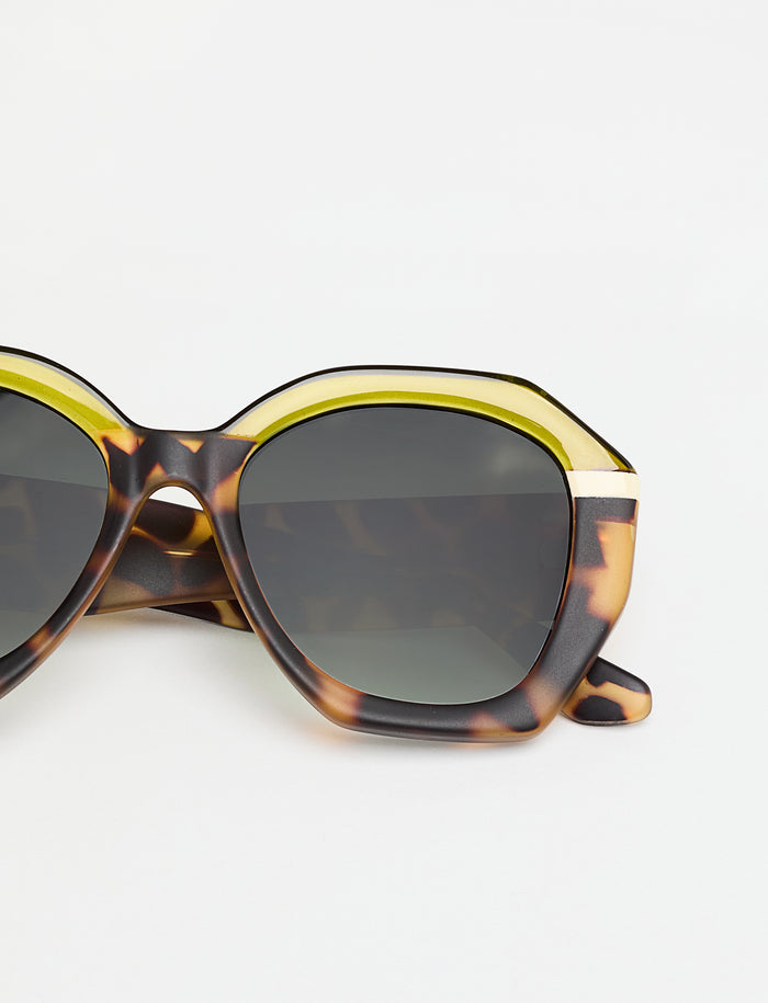 Tiwi VEGA Tricolor Green Tortoise/Green/Beige