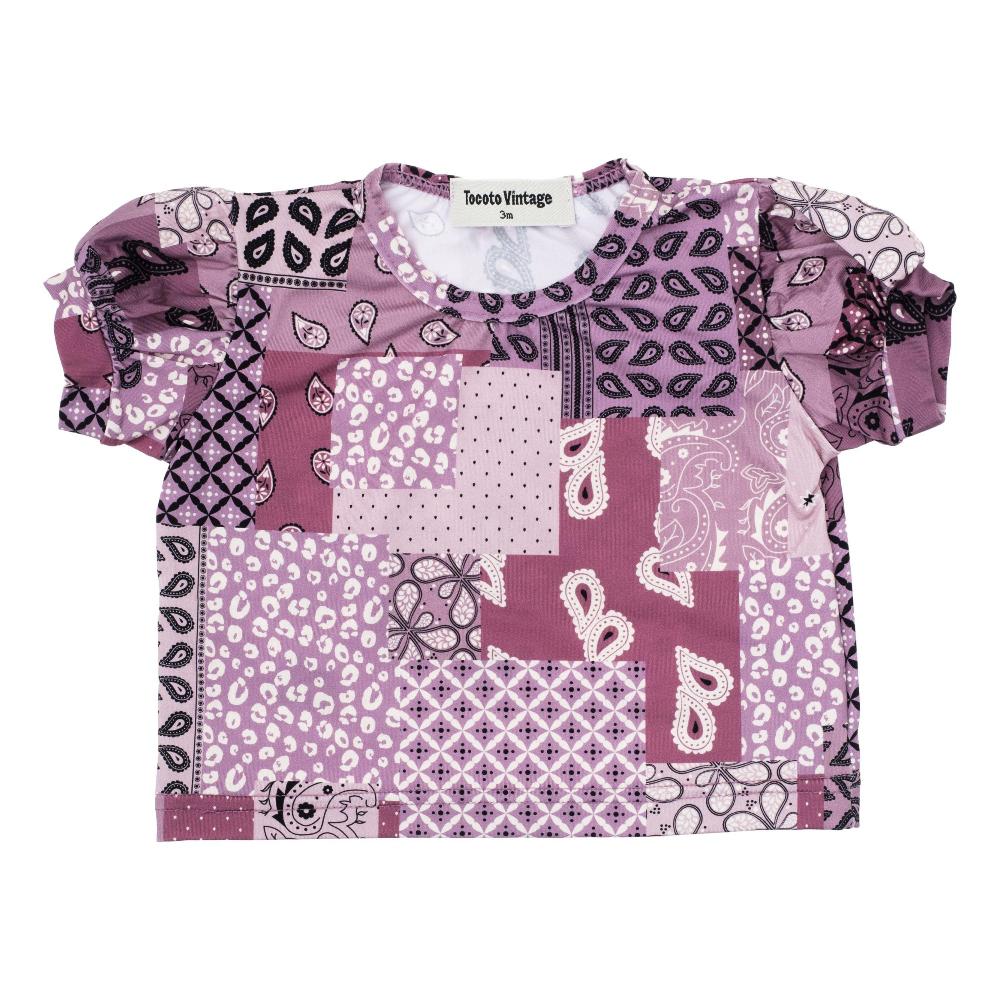 tocoto vintage CAMISETA BAÑO MANGA FAROL BEBE PRINT BANDANA