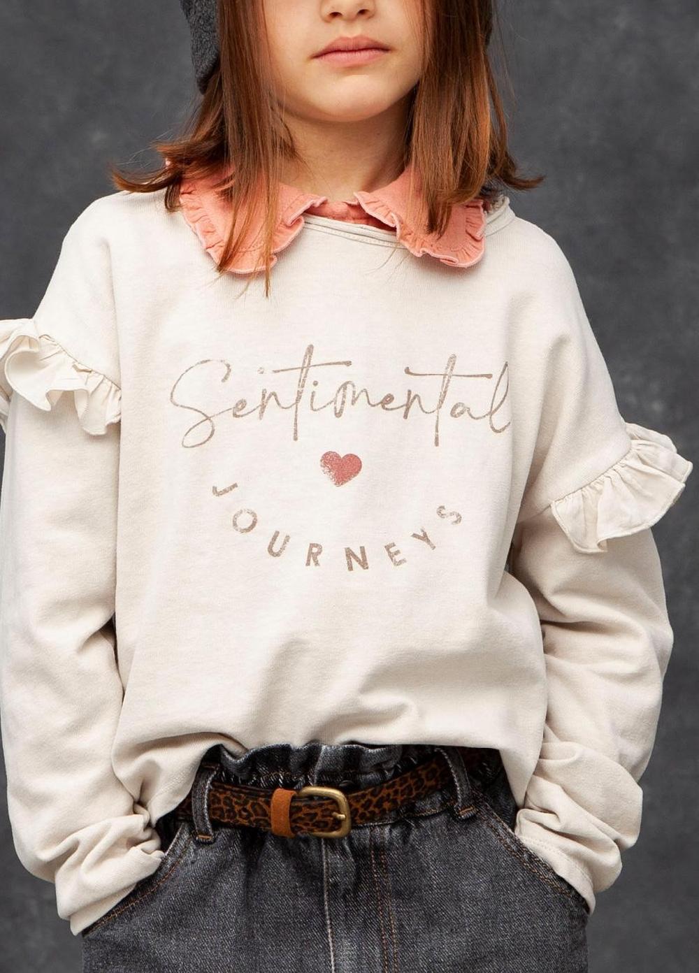 tocoto vintage CAMISETA SENTIMENTAL JOURNEYS CON VOLANTES