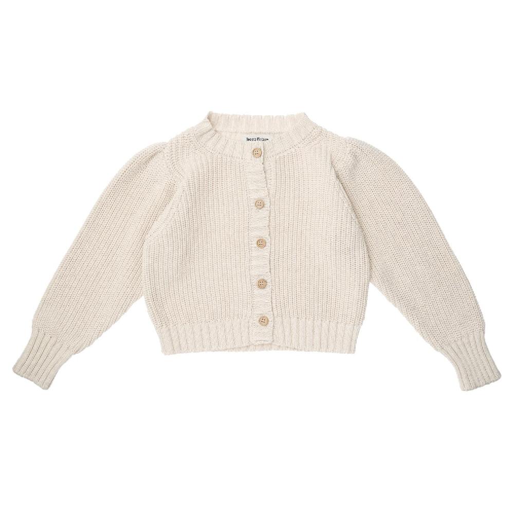 tocoto vintage Chaqueta básica tricot punto perlado