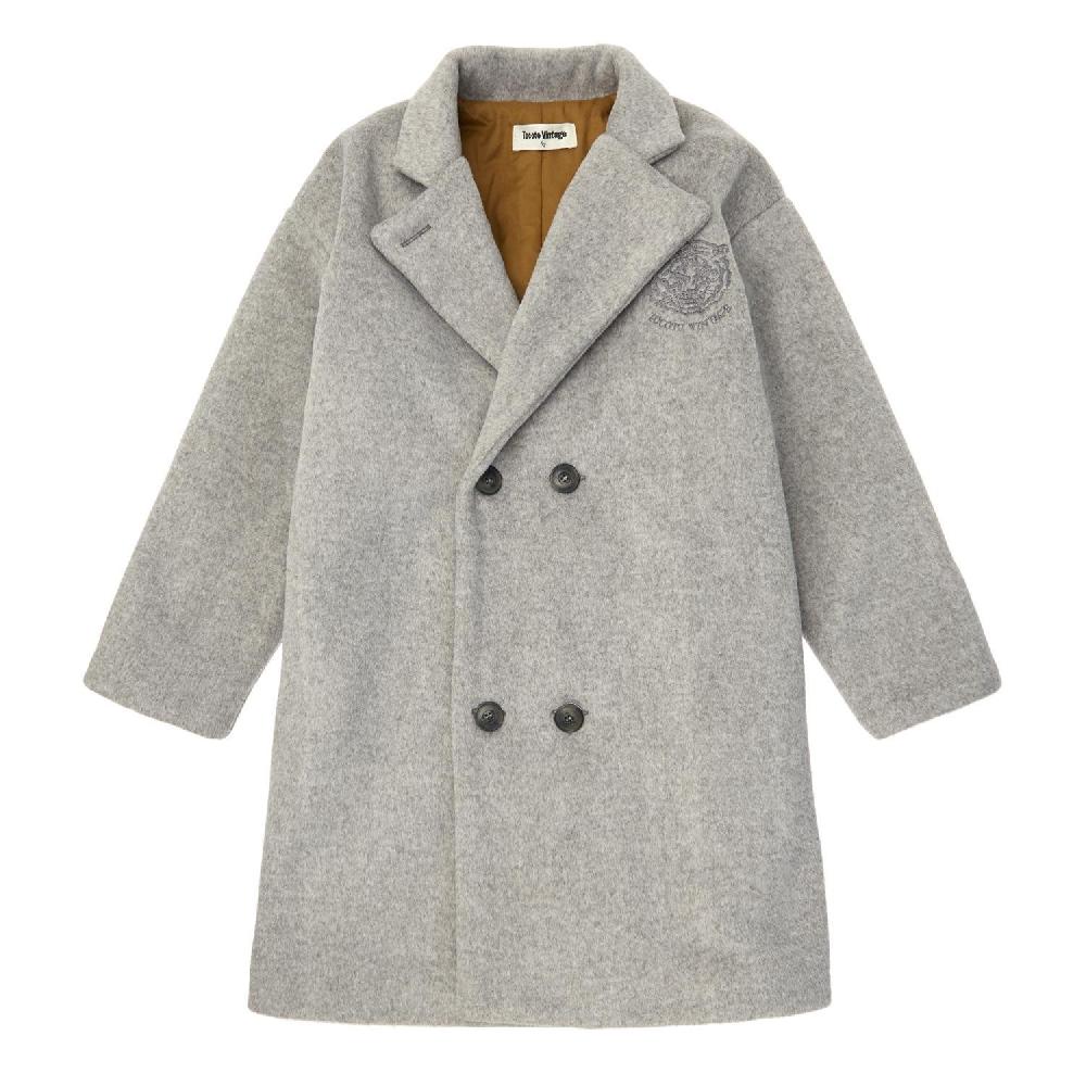 tocoto vintage Abrigo clasico tigre bordado