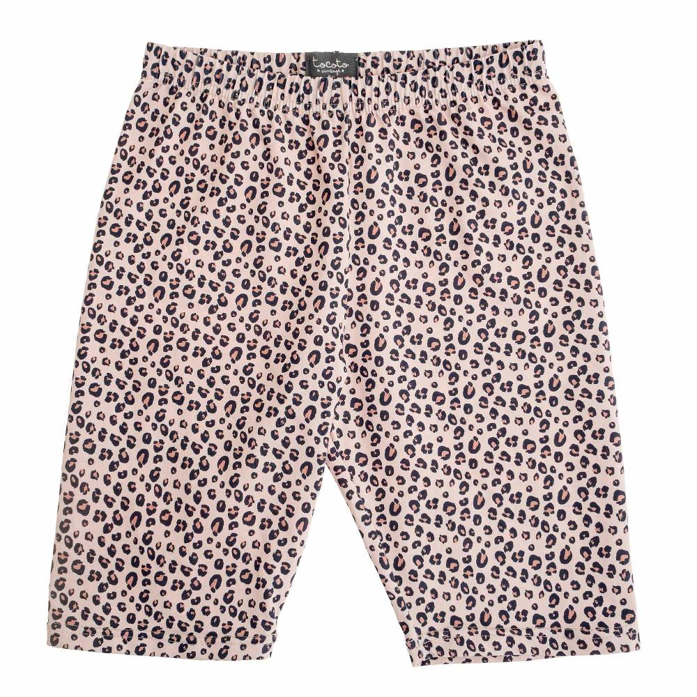 tocoto vintage ANIMAL PRINT CYCLING COULOTTE