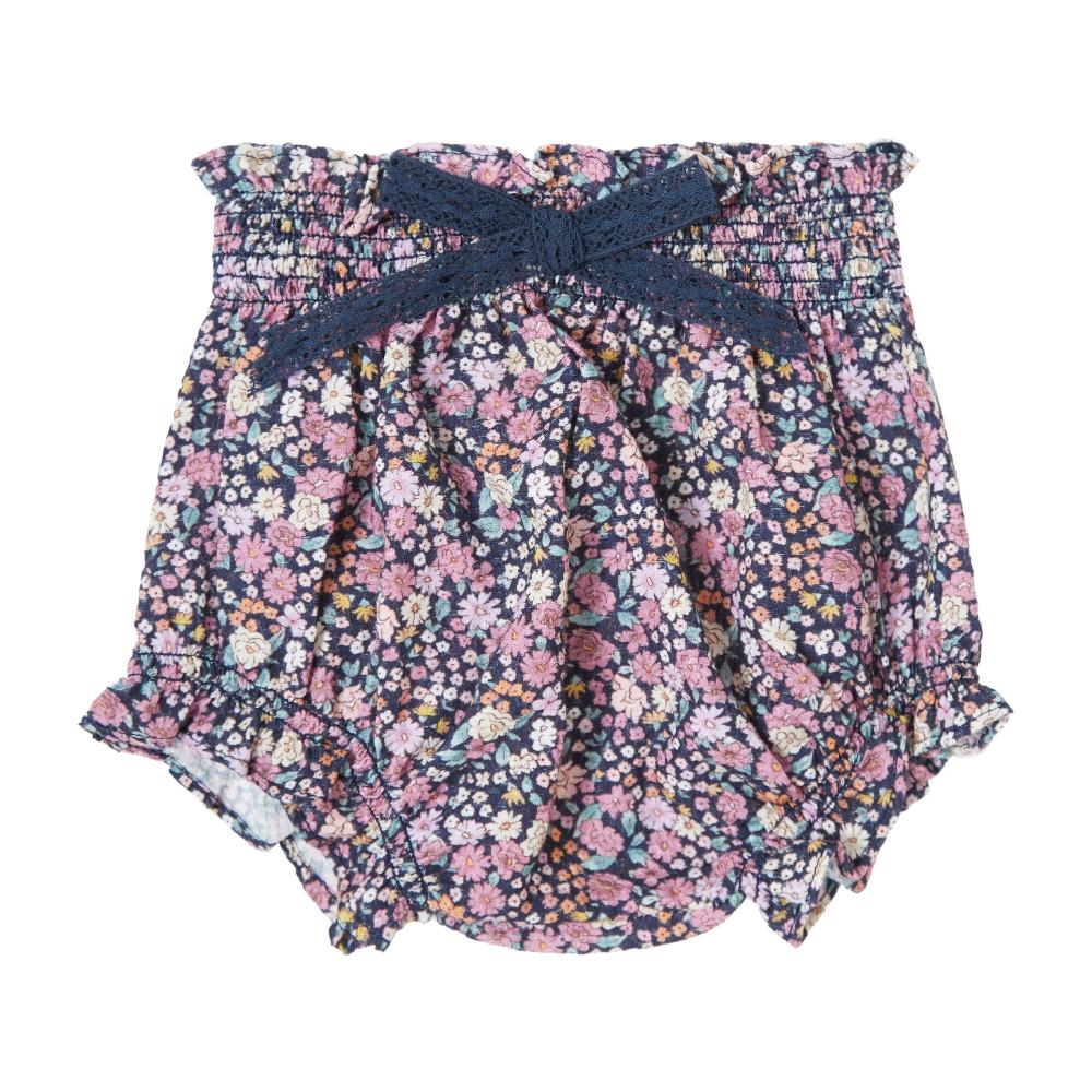 tocoto vintage BLOOMER FLORES NAVY