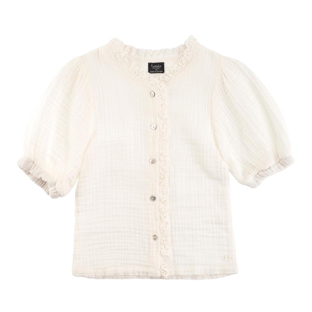 tocoto vintage BLUSA ENCAJE
