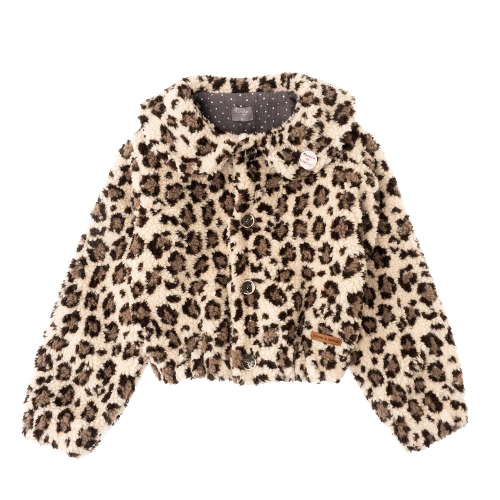 tocoto vintage BOMBER BORREGUITO ANIMAL PRINT