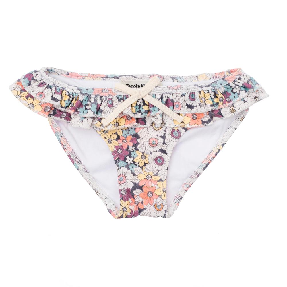 tocoto vintage BRAGUITA BAÑO FLORES