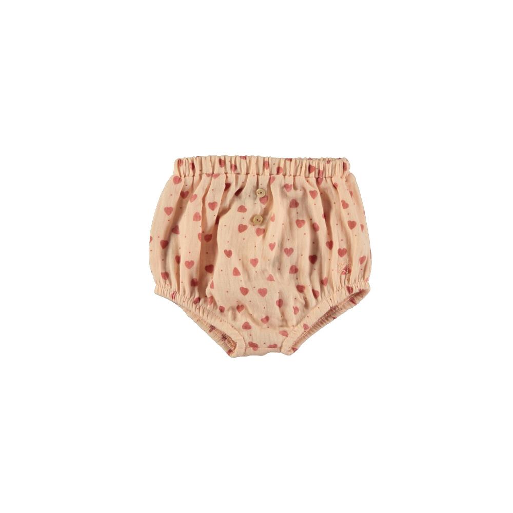 tocoto vintage BRAGUITA BEBE ESTAMPADO CORAZONES