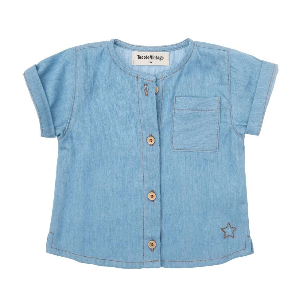 tocoto vintage CAMISA LIGERA CHAMBRAY