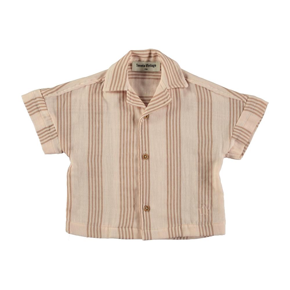 tocoto vintage CAMISA OVERSIZE RESORT LISTADO