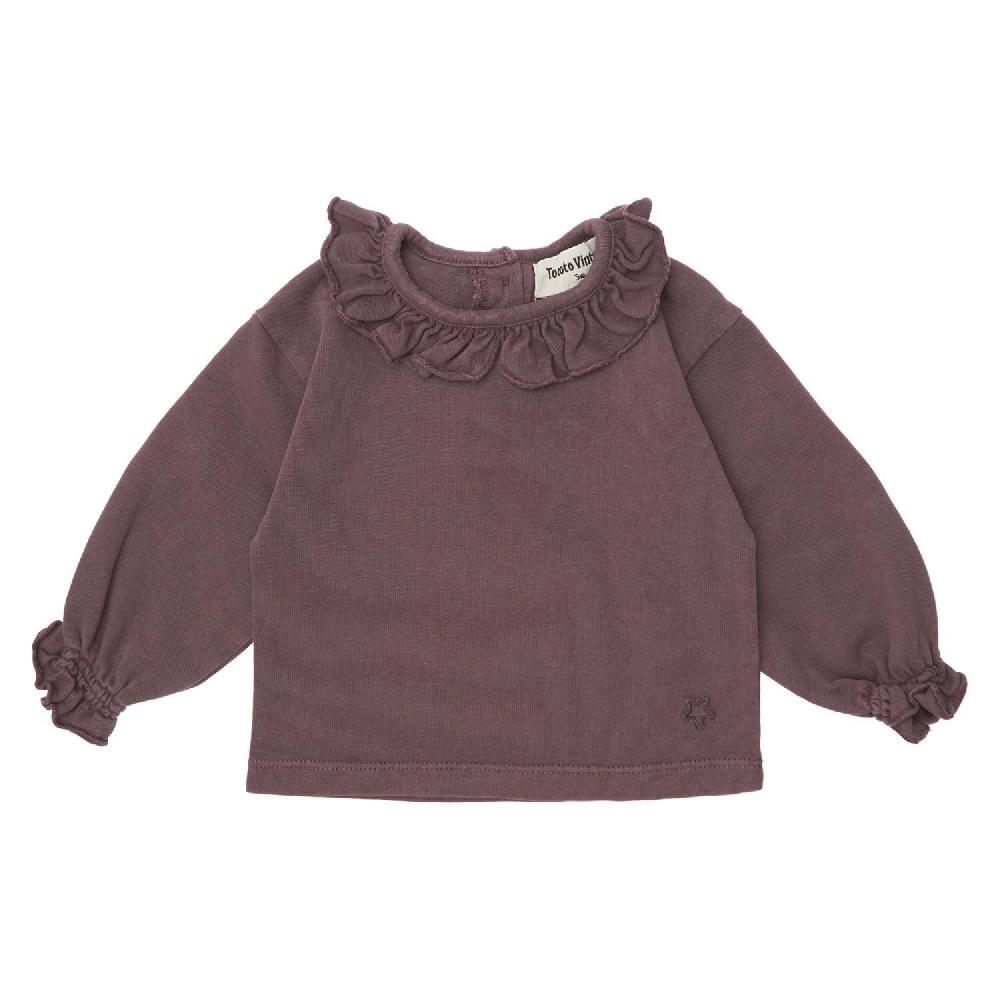 tocoto vintage Camiseta cuello volante bebe