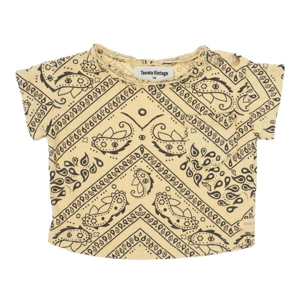 tocoto vintage CAMISETA ESTAMPADO BANDANA