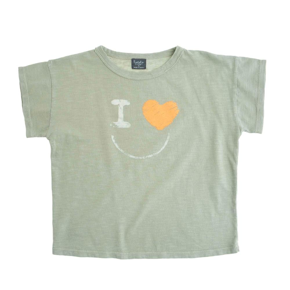 tocoto vintage CAMISETA I LOVE SMILE