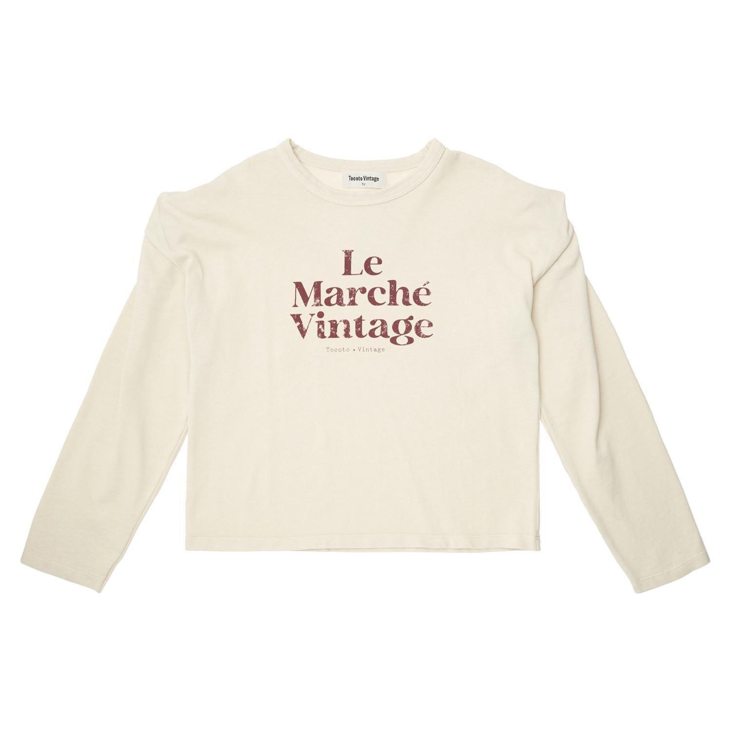 tocoto vintage Camiseta "Le marche vintage"