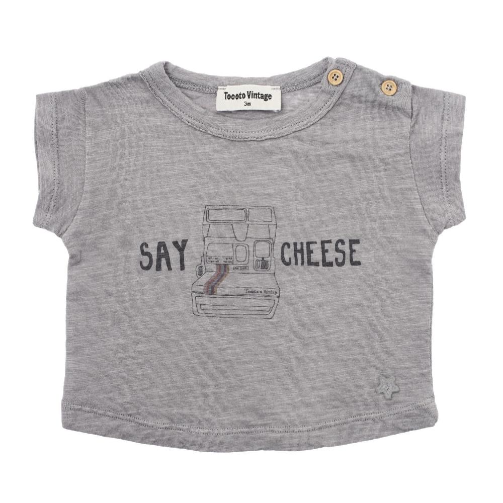 tocoto vintage CAMISETA "SAY CHEESE"