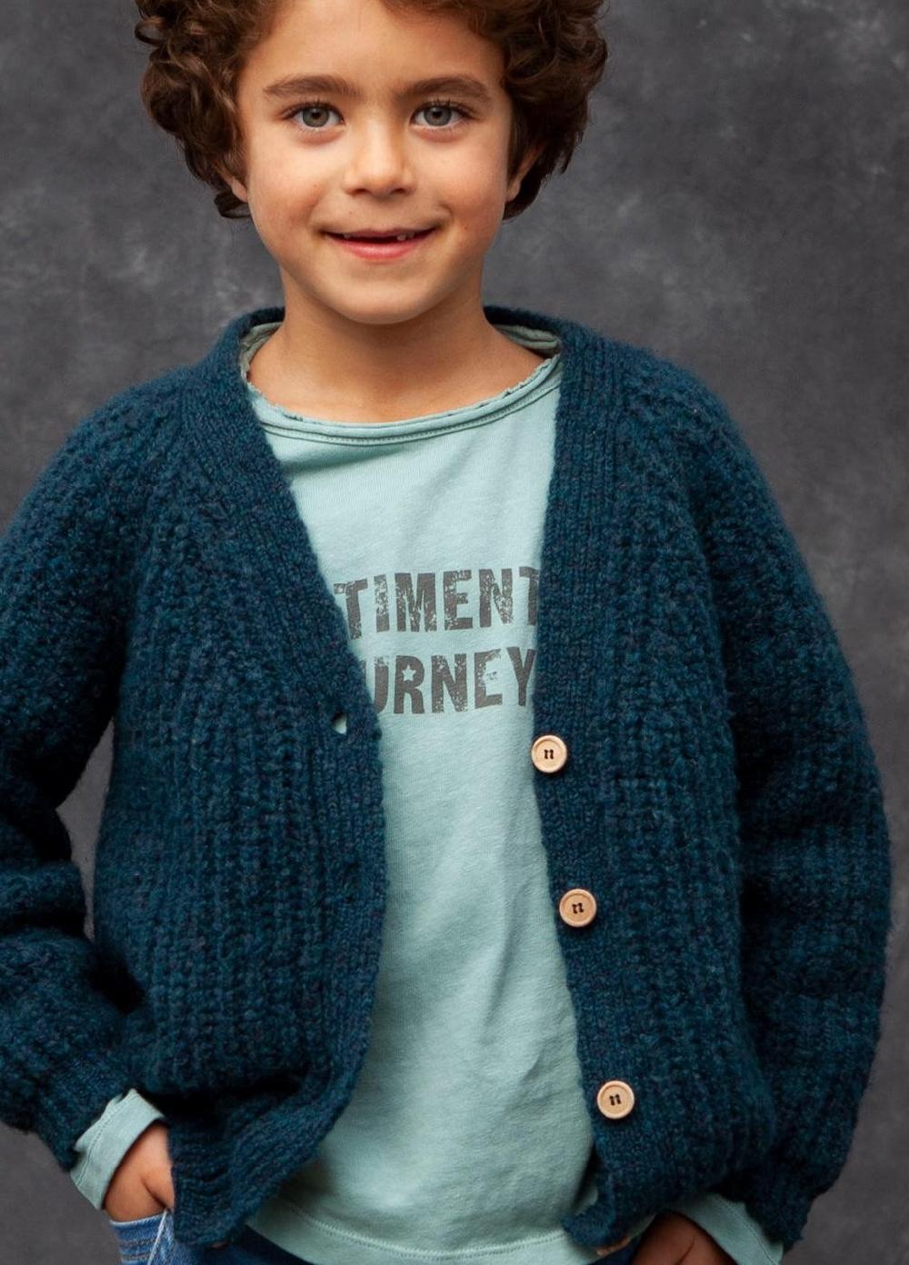 tocoto vintage CÁRDIGAN PUNTO PERLADO